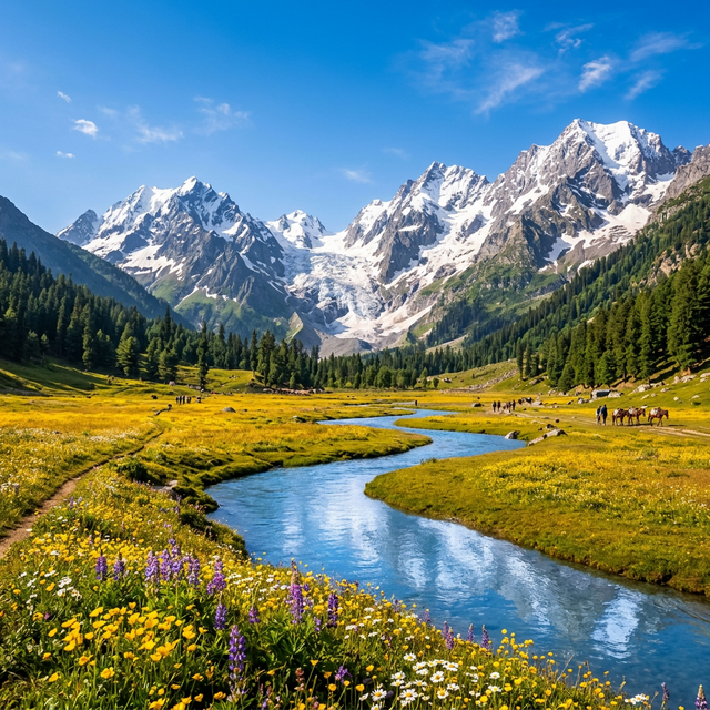 Sonmarg - Meadow of Gold